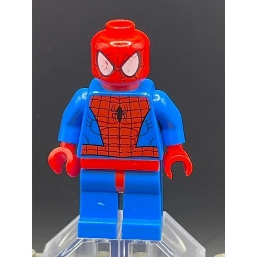 LEGO SH0115 Marvel Super Heroes Spider-Man Minifigure Red Blue Suit Classic